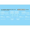 MICROSCALE DECAL MC-4080 - UNION PACIFIC 12,500 GALLON TANK CARS - HO SCALE