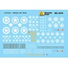 MICROSCALE DECAL MC-4279 - UNITED STATES ARMY VEHICLES - HO SCALE