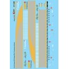 MICROSCALE DECAL 87-1359 - VIA RAIL DIESEL LOCOMOTIVES - HO SCALE