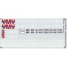 MICROSCALE DECAL MC-4038NOS - VMV ENTERPRISES LEASING DIESEL LOCOMOTIVES - HO SCALE
