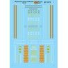 MICROSCALE DECAL 87-1173 - WESTERN & ATLANTIC STEAM LOCOMOTIVES - HO SCALE