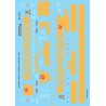 MICROSCALE DECAL 87-1074 - WISCONSIN CENTRAL DIESEL LOCOMOTIVES - HO SCALE