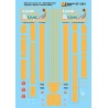 MICROSCALE DECAL 87-1241 - WISCONSIN CENTRAL DIESEL LOCOMOTIVES - HO SCALE