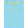 MICROSCALE DECAL 87-1168 - ORNATE STRIPING FOR EARLY STEAM LOCOMOTIVES - HO SCALE