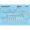 MICROSCALE DECAL MC-4204 - DATA FOR 28' TRAILERS - HO SCALE