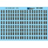 MICROSCALE DECAL MC-4280 - ACI LABELS - HO SCALE