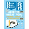 MICROSCALE DECAL 87-866 - CANADIAN GRAIN ELEVATOR SIGNS - HO SCALE