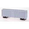 INTERMOUNTAIN 41070 - UNDECORATED KIT - WAR EMERGENCY 40' BOXCAR - RECTANGULAR PANEL ROOF - HO SCALE