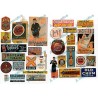 JL INNOVATIVE - 427 - TOBACCO, CIGAR & BEER SIGNS - 1930s - 1950s - HO SCALE