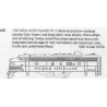 CDS DRY TRANSFER HO-688  ONTARIO NORTHLAND DIESEL LOCOMOTIVE - HO SCALE